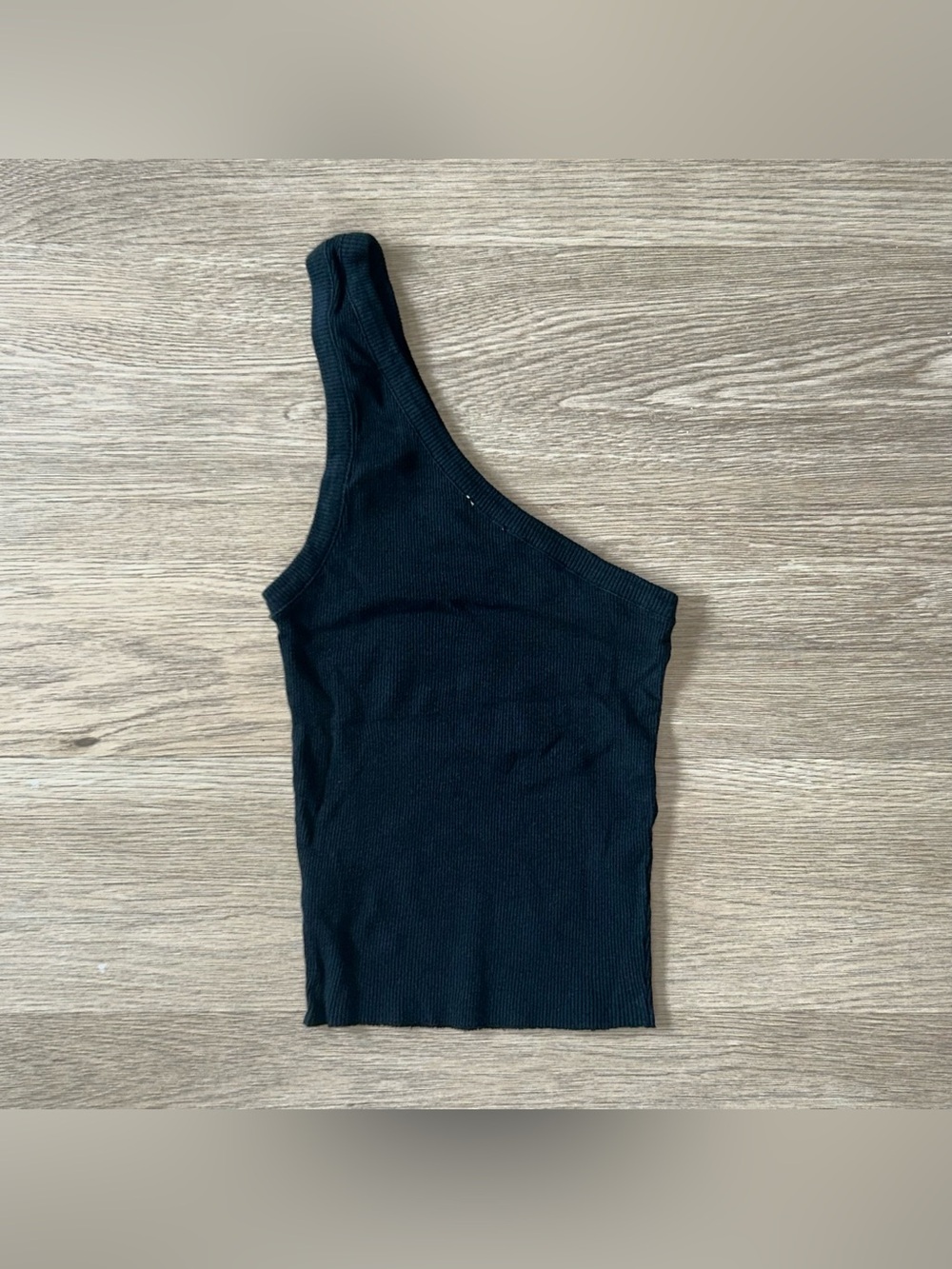 Princess Polly Jase One Shoulder Top - Black, US 0 - Picture 3 of 4